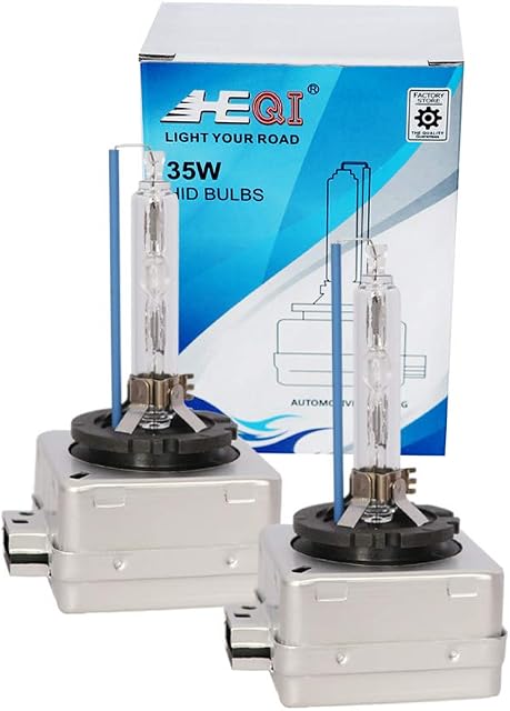D1S Xenon HID Headlights Bulb - 8000K 35W Replacement Lights -24 month Warranty- Pack of 2