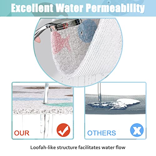 Shower Mat Non Slip, Extra Long Bath Tub Mat Non Slip Anti Mould 40x100cm - Image 4