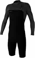 Amazon.com: O Neill Hyperfreak 2mm Chest Zip LS Springsuit