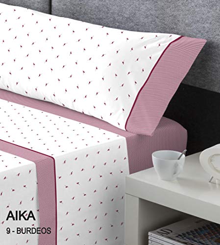 SERENA Juego, Burdeos, Cama 150