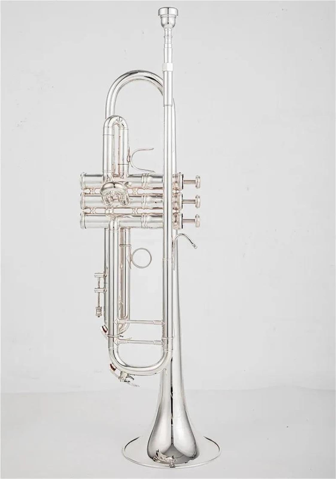 Silberne Trompete Mit Koffer Standard-Trompeten-Set