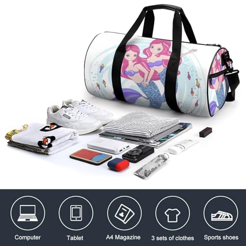 Sac week-end sirène compact pour ne plus manquer d'espace