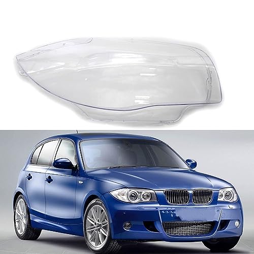 Couvercle d'objectif de phare transparent pour BMW E87 E88 E81 E82 de 2003 - 2