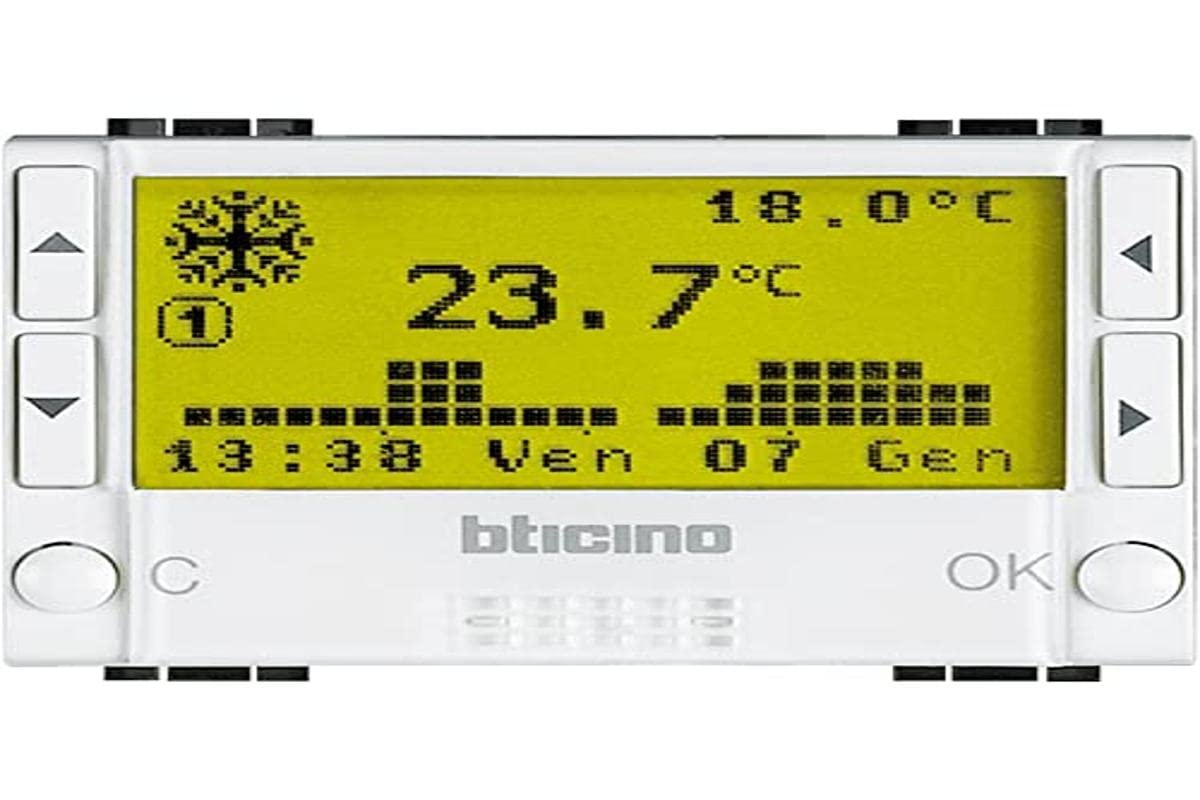 Cronotermostato giornaliero/settimanale N4451 Bticino Living International