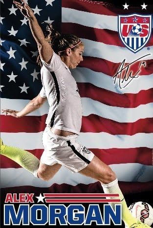 Alex Morgan US WNT Licensed Poster 2015