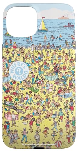 ウォーリーをさがせ! the Beach Scene Front & Back スマホケース iPhone 15 Plus 用