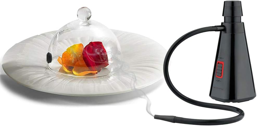 CREATIVECHEF Smoking Gun Drink Cocktail Handheld Smoker Includes Smoke Cover Does Not Contain The Cup