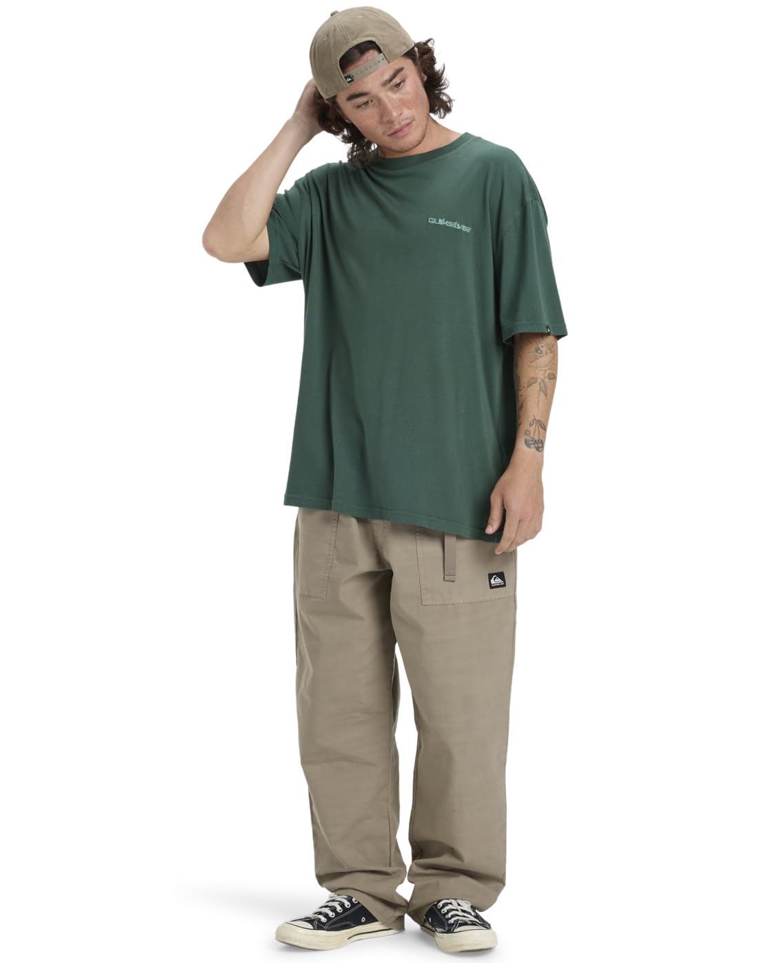 Quiksilver Salt Water SS Camiseta Hombre (Pack de 1)