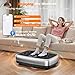 MOSUNY Vibration Plate, 2026 Powerful Vibration Plate Exercise Machine With Dual Motors, Comfortable Silicone Pad, 204 kg Weight Capacity Vibration Plate For Lymphatic Drainage & Weight Loss