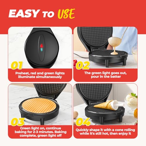 Commercial Egg Waffle Maker Machine