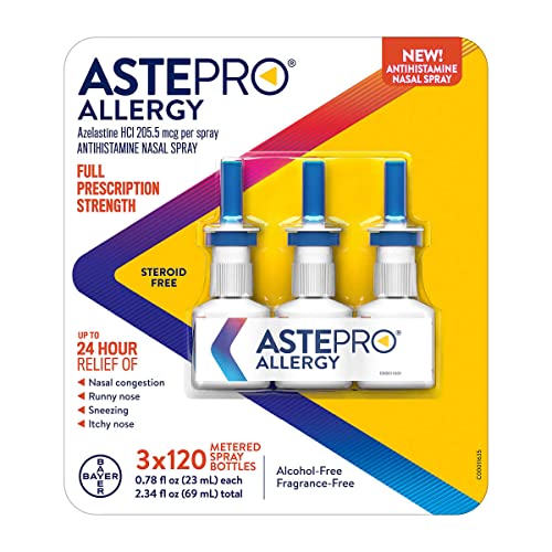Astepro Adult Nasal Spray 120 ml (Pack of 3)