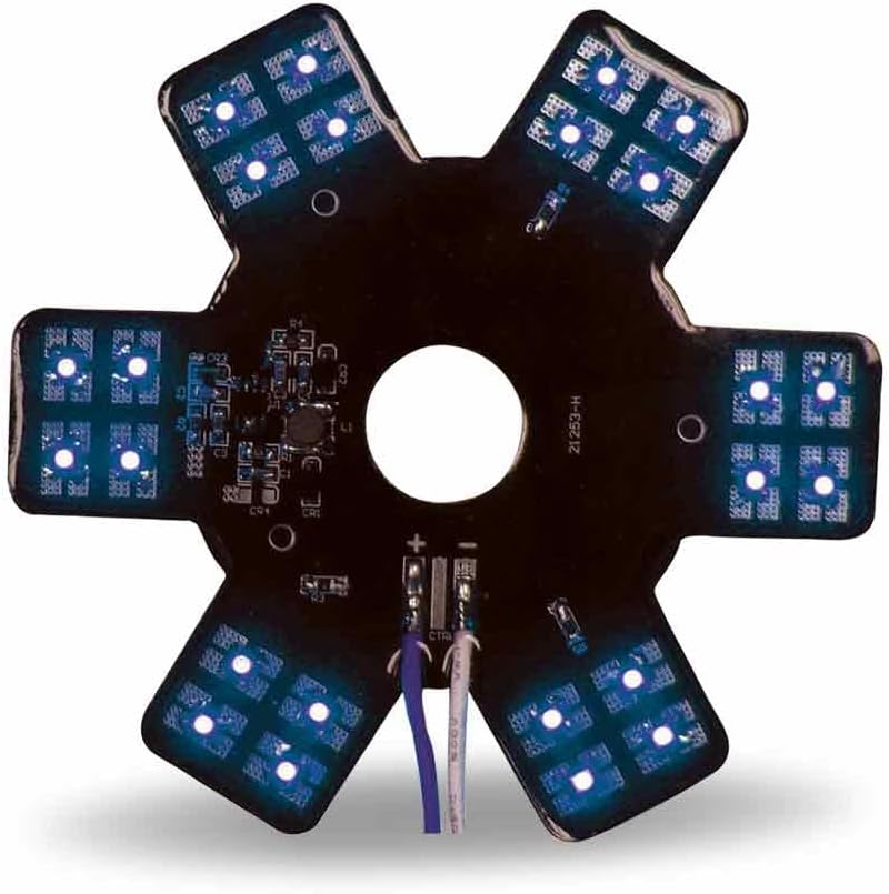 TRUX TLED-X3B Led Light, 5", Blue Star, For 13" Donaldson Air Cleaners