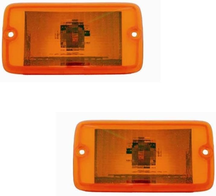 AutoLightsBulbs.com Fits Turn Signal Parking Light 2001-2006 Jeep Wrangler PAIR CH2521141 CH2520141
