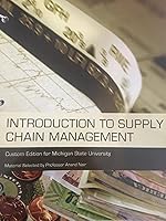 Introduction to Supply Chain Management 1323302247 Book Cover