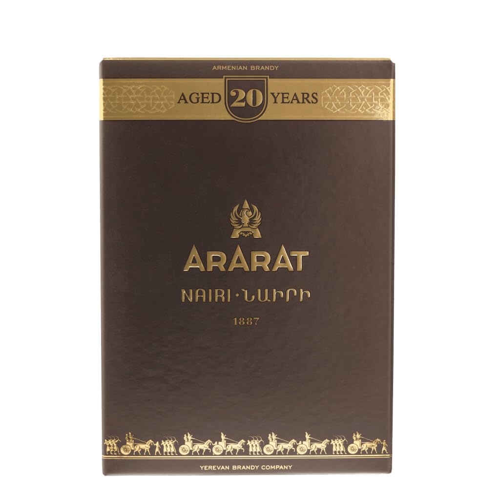 Ararat Akhtamar Nairi 20 years Brandy (1 x 0.5 l) in Geschenkverpackung