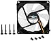 Fractal Design Silent R2 92mm - Ventilador de PC (Ventilador, Carcasa del Ordenador, 9,2 cm, Negro, Color Blanco, 0,4m, 9,2 cm)