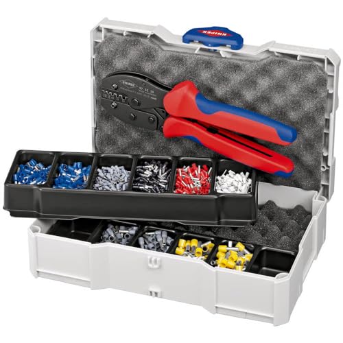 Knipex 97 90 23 Crimp Assortments 0,5-6mm with Crimping Pliers