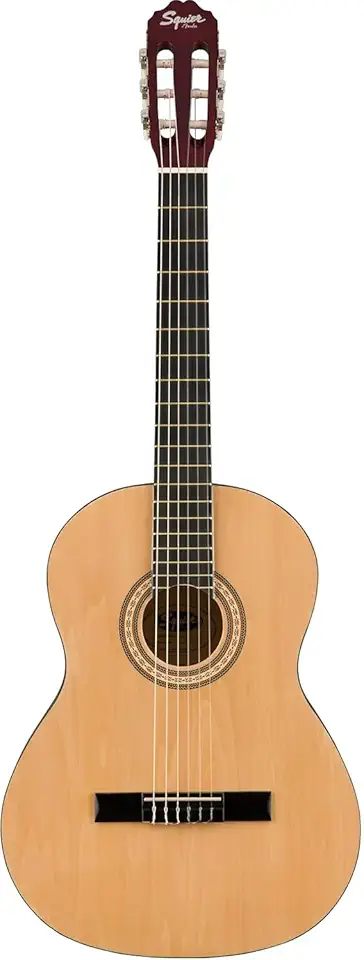 Guitarra acústica clássica Squier SA-150N, de 2 anos, natural