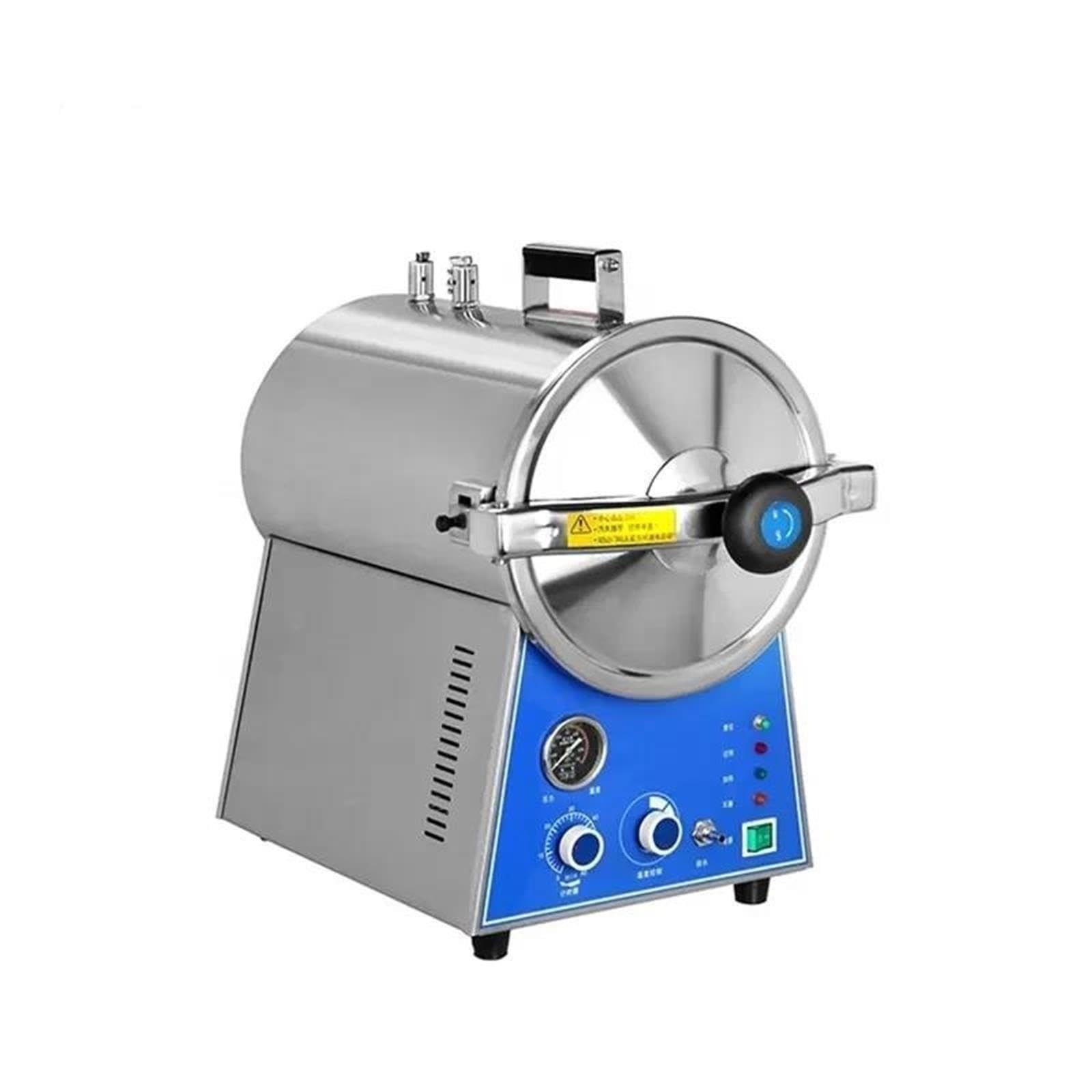 Sterilizzatore da salone per autoclave in acciaio inossidabile da tavolo, macchina portatile per autoclave da 16 litri/24 litri(16L (liquefied gas))