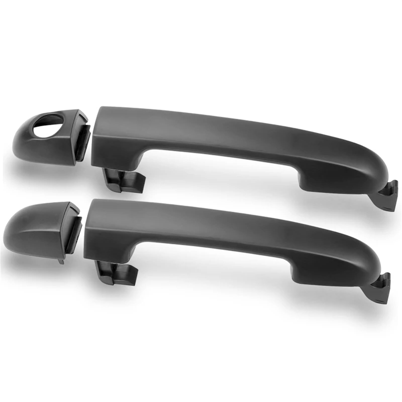 OUVECR for Hyundai for I20 PB 2009~2015 Car Outer Door Handle Decorative Auto Replacement Exterior Door Handles 82651-1J000 82651-1J000CA Car Outer Door Handle(Front and Rear)