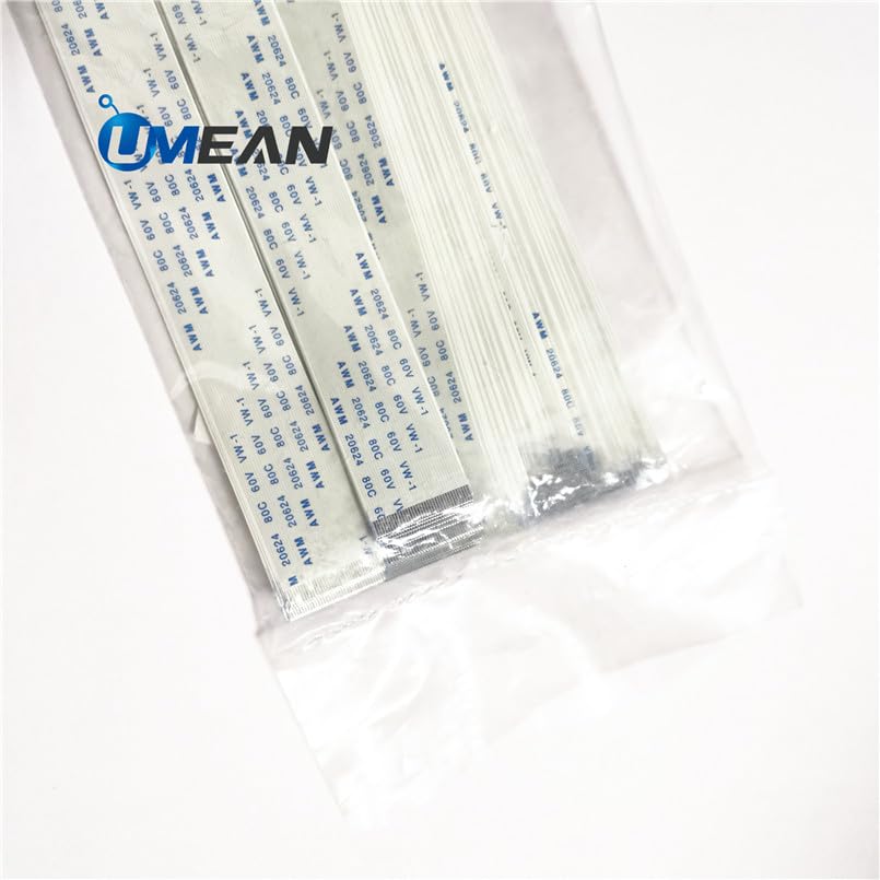 Wiring Connecting Terminals - 100pcs 36Pin FFC Cable Connector 0.5mm Pitch A Type 30cm Length Isotropy Ribbon Flexible Flat Wire AWM 20624 - (Insert Type: Type A Isotropy)