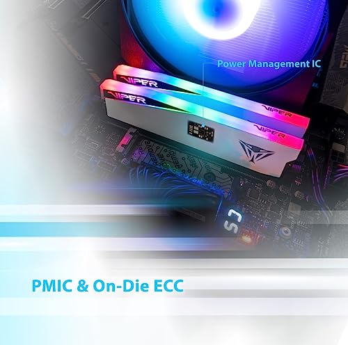 Image of Patriot Memory Viper Elite 5 RGB DDR5 6600MT /s CL36 Desktop Memory 32GB (2x16GB) Kit 1.4V (PVER532G66C36KW)