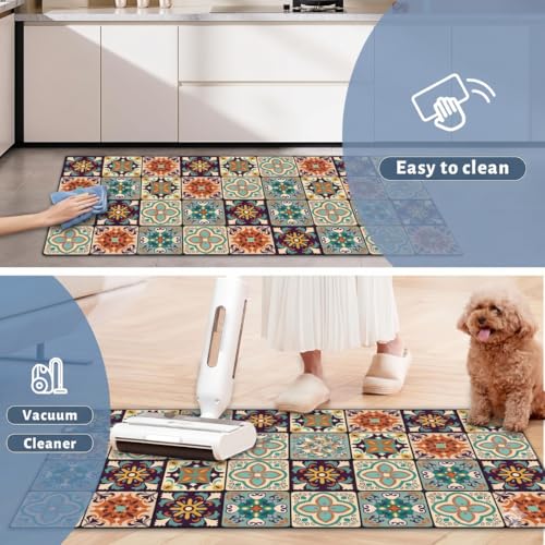 Image of Kitchen Anti Slip Mat for Floor, Waterproof Washable Kitchen Mats, Non Slip Kitchen Floor Mats for Home, Soft Mats for Kitchen, Kitchen Mats for Floor Anti Slip (RAJWADI MAT)