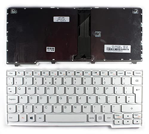 Clavier PC Lenovo V-131820BK2-UK Keyboards4Laptops blanc