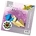 Produktbild folia 9960 - Faltblätter aus Alufolie 20 x 20 cm, 100 g/qm, 50 Blatt, farbig sortiert - ideal zum Papierfalten und für andere kreative Bastelarbeiten