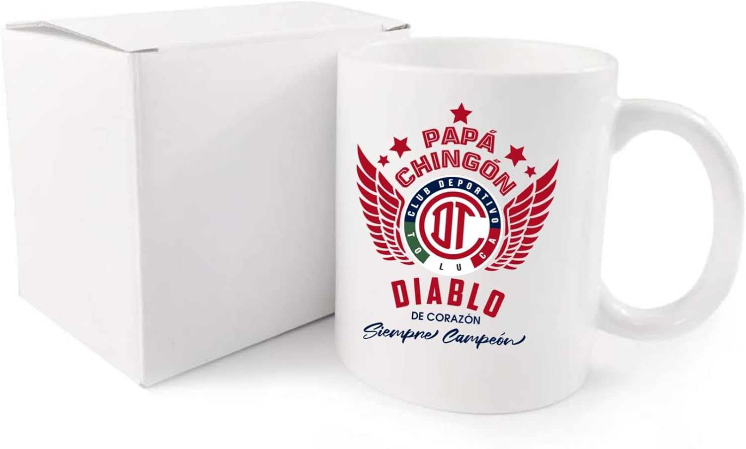 Toluca Soccer Fan Coffee Mug – 11 oz Ceramic Cup – Gift for Football Fans