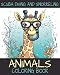 Scuba Diving and Snorkeling Animals: Coloring Book