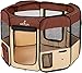 Zampa Dog Playpen Pop Up Portable Playpen for Dogs and Cat, Foldable | Indoor/Outdoor Pen & Travel Pet Carrier + Carrying Case