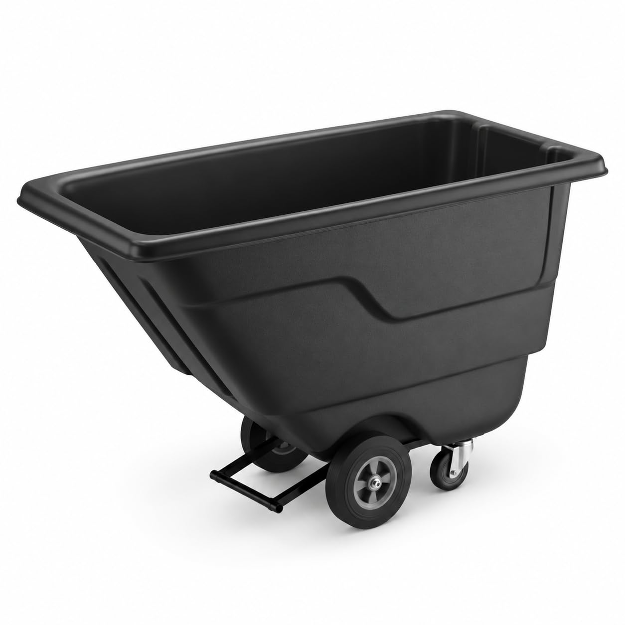 Commercial Tilt Truck Cart by Glownary – Steel, Silver, Model 450tiltcart