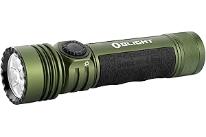 TorchEX Pro Flashlight: Seeker 4 Pro LED Rechargeable Flashlight, Emit 4600 Max Lumens