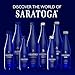 Saratoga Spring Water Bottles, 6 Pack – Still Bottled Water – Recycled PET Plastic Bottles – 16 Fl Oz