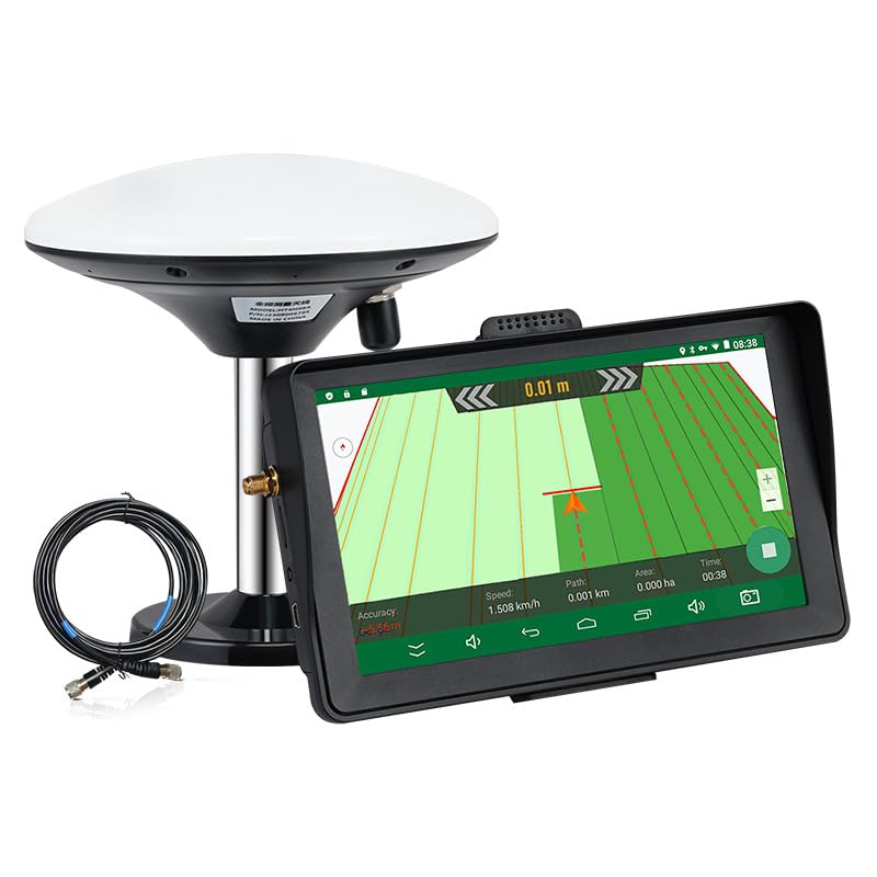 Navegador GPS para tractor con antena antiinterferencias para deshierbe