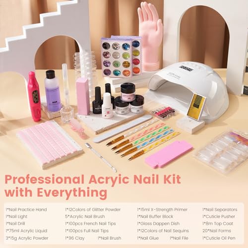 Kit de Uñas para Principiantes con Lámpara UV y Accesorios miniatura 2