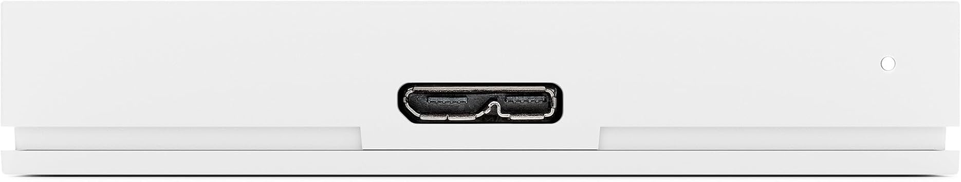 Seagate Game Drive PS4/PS5, 5TB, Portable External Hard Drive, 2.5 Inch, USB 3.0, White, LED Blue, Plug and Play, Model No.: STLV5000200