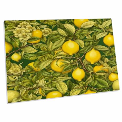 3dRose Desk Pad con diseño limón 58.42x40.64 cm miniatura 1