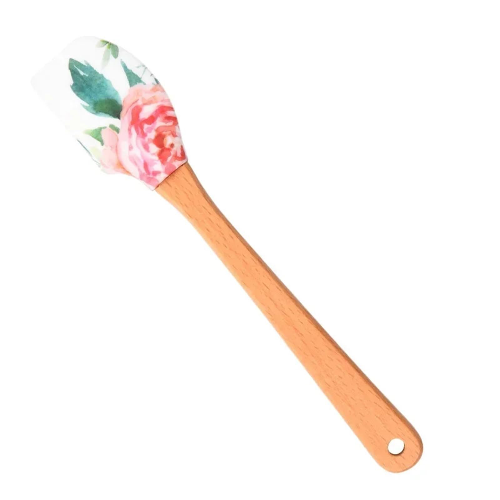 Mini-Silikonspatel, Kuchencremespatel, geteilter Butterspatel, Kuchendekorationswerkzeug, Backzubehör, Küchenzubehör(Style 02)