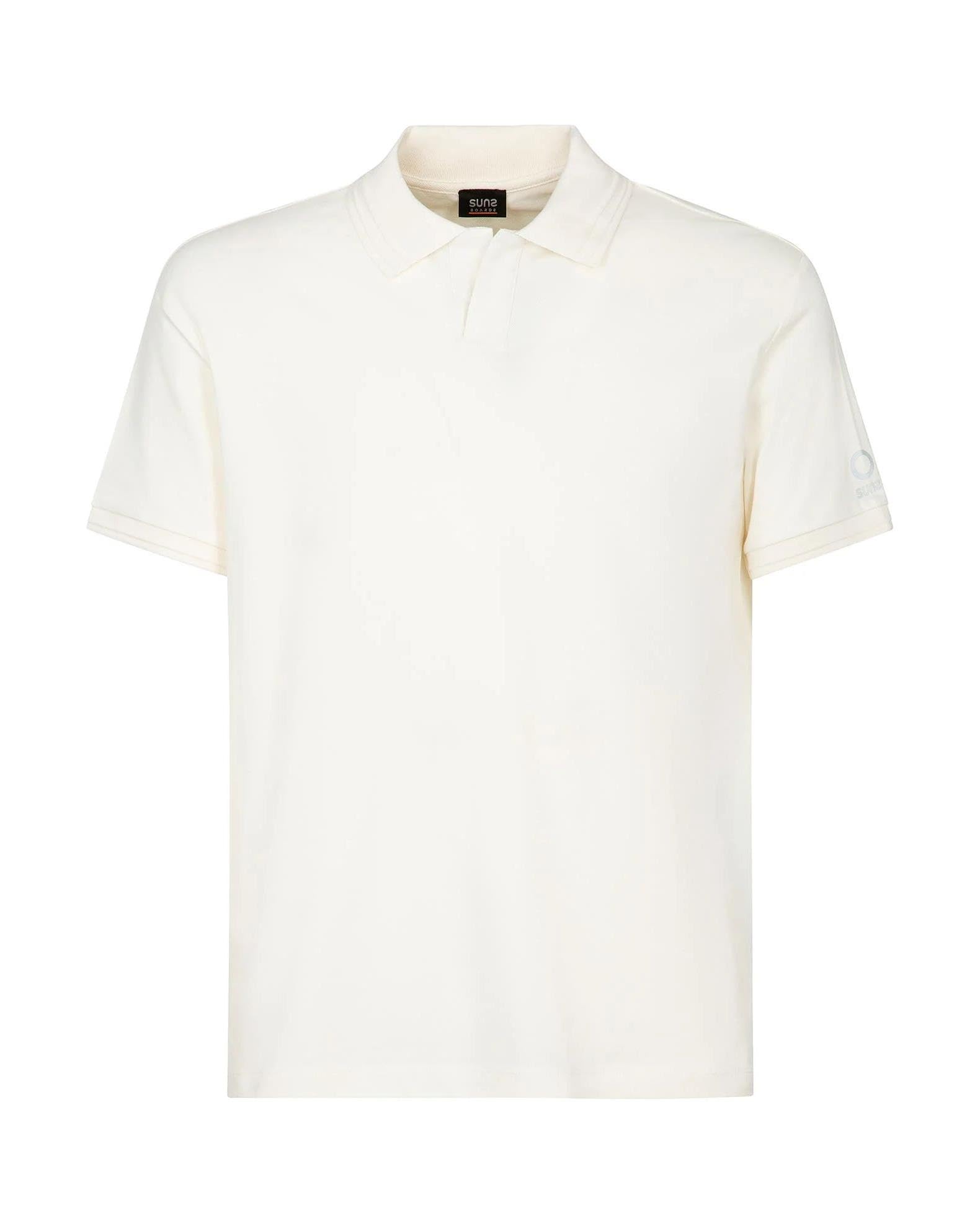 SUNS Polo da Uomo Federico Label in Piquet