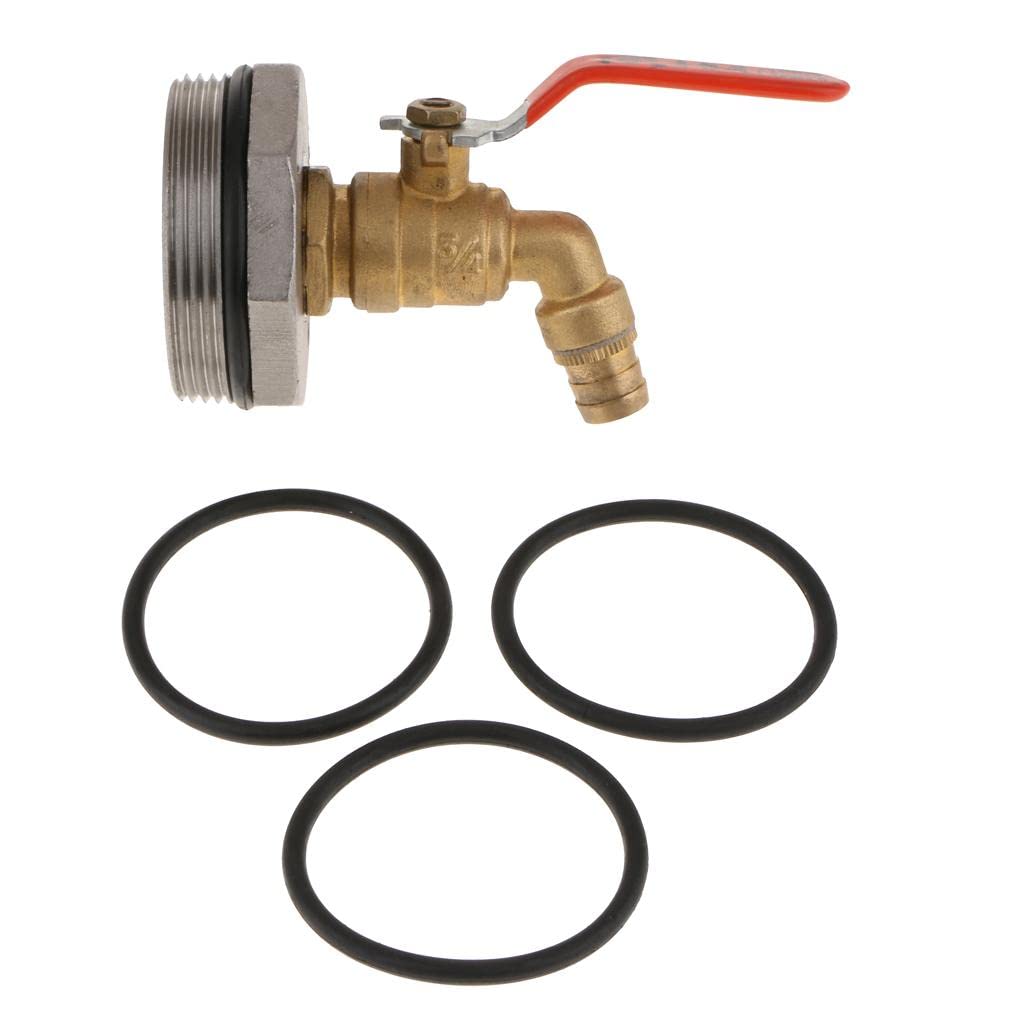 ATORSE™ D50 Stainless Steel Ton Barrel Replacement Outlet Tap Faucet For Oil Water|Business & Industrial | Fuel & Energy | Fuel & Energy