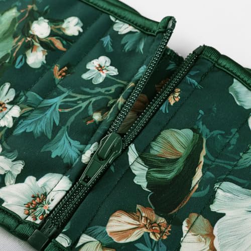 Image of Scarlet Darkness Corset Belt for Women Renaissance Lace up Corset Floral Wide Waist Belts