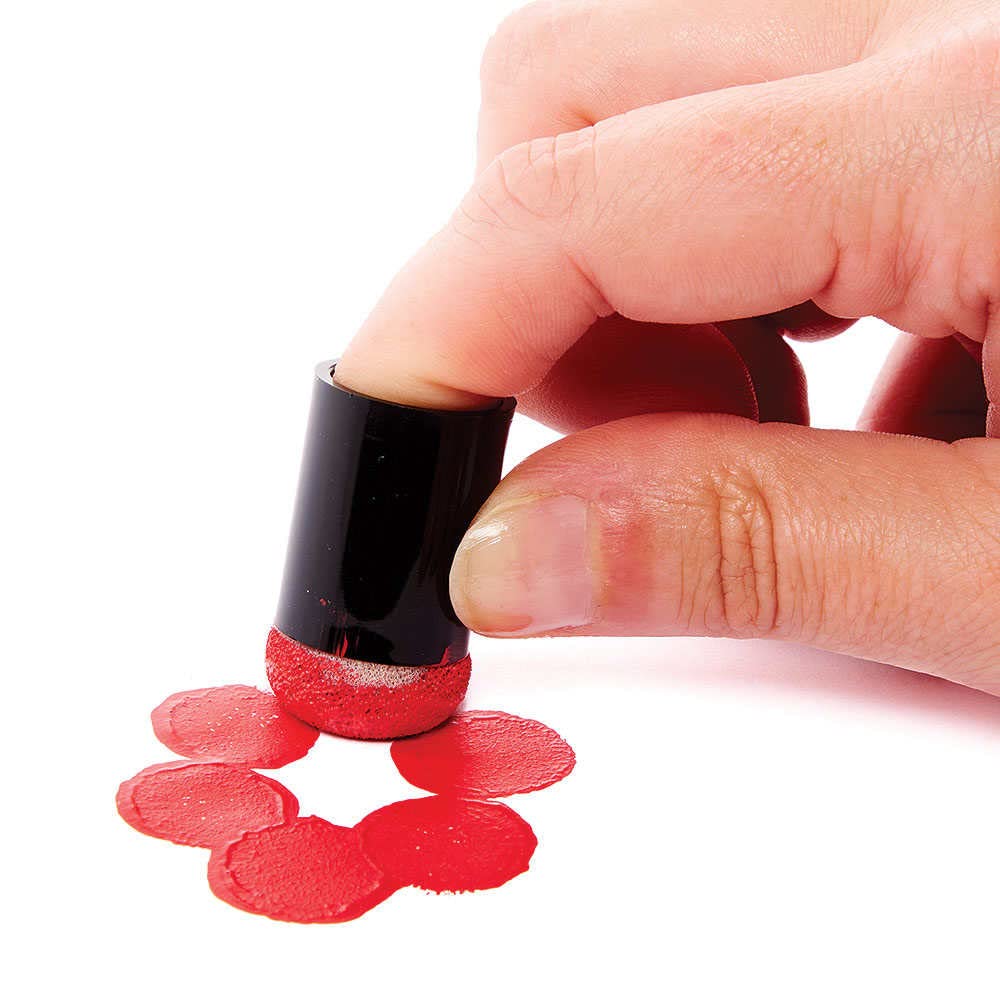 Baker Ross Schwamm-Tupfer Für Finger – 10er Pack, Für Kinder-Malerei, Fingerfarben & Basteln