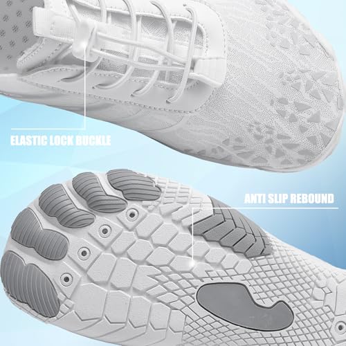 Image of Hike Barefoot Shoes Womens Men,Unisex Barefoot Water Shoes Breathable, Anti-Slip Hiking Footwear for Athletic Wide Toe Shoe Footwear for Hiking, Walking, Running, Yoga, and Water Sports