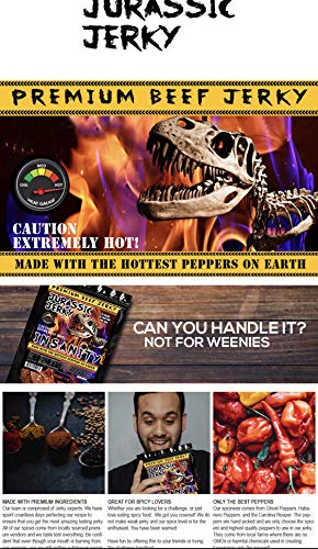 Jjd Usa Jurassic Jerky Insanity Beef Jerky - Made With The Ghost thumb #2