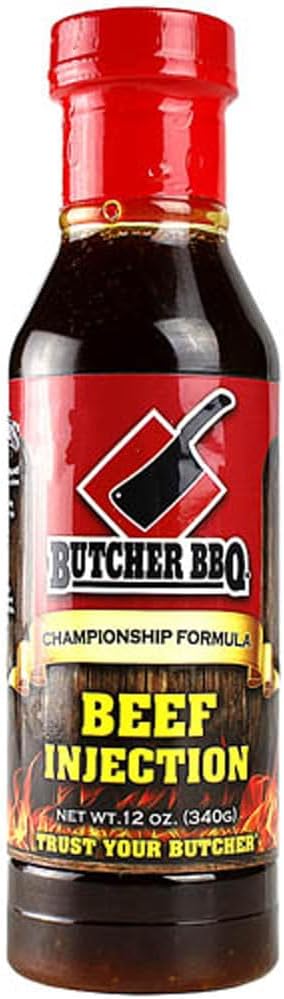 Butcher BBQ Liquid Brisket Injection | World Championship Winning Formula | Texas Brisket | Barbecue Seasoning | Smoking Brisket | MSG and Gluten Free