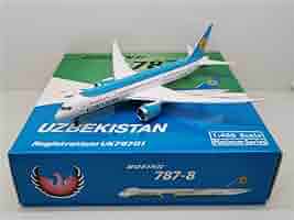 航空機 B787-8 UZBEKISTAN UK78701 PHOENIX 1:400 PHOENIX 1/400 UZBEKISTAN AIRWAYS BOEING 787-8 UK78701 (11315