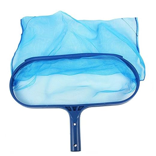 Rongbo Deep-Bag Pool Rake & Swimming Leaf Skimmer Net with Medium Fine Mesh,Fits Most Standard Pole for Cleaning Swimming Pools,Hot Tubs,Spas and Fountains (deep-Bag rake)