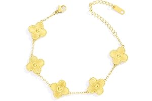 Mesmerizing Lucky Clover Bracelet: A Graceful Symbol of Good Fortune